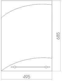 Mixline Зеркало Престиж Прима 49.5 – фотография-2